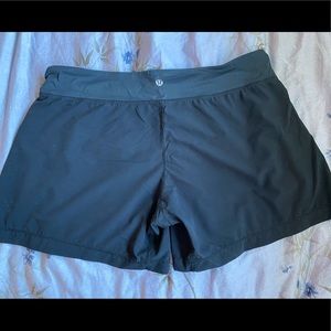 Black Lululemon shorts